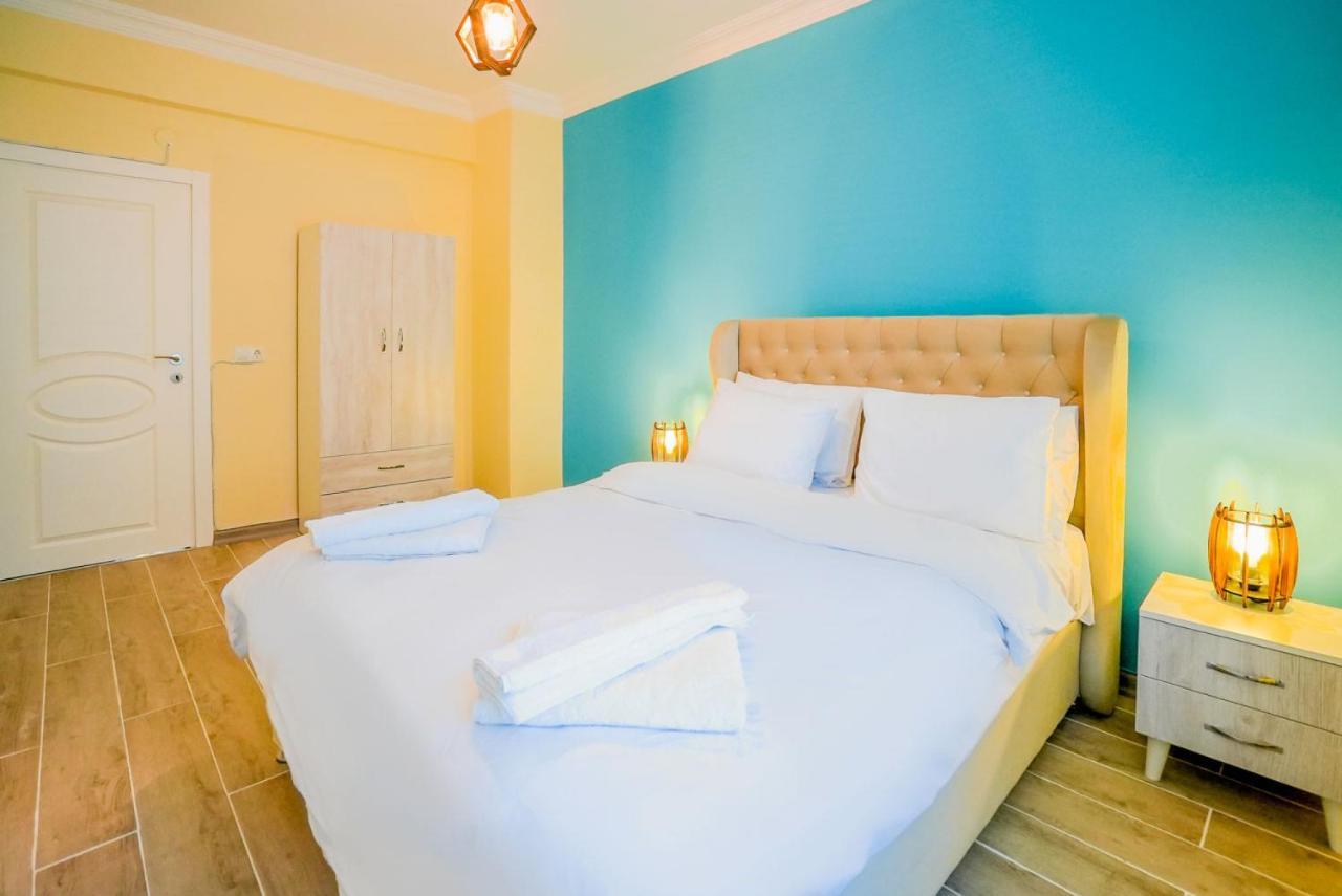 Central And Comfy Flat With Balcony In Muratpasa Antália Exterior foto